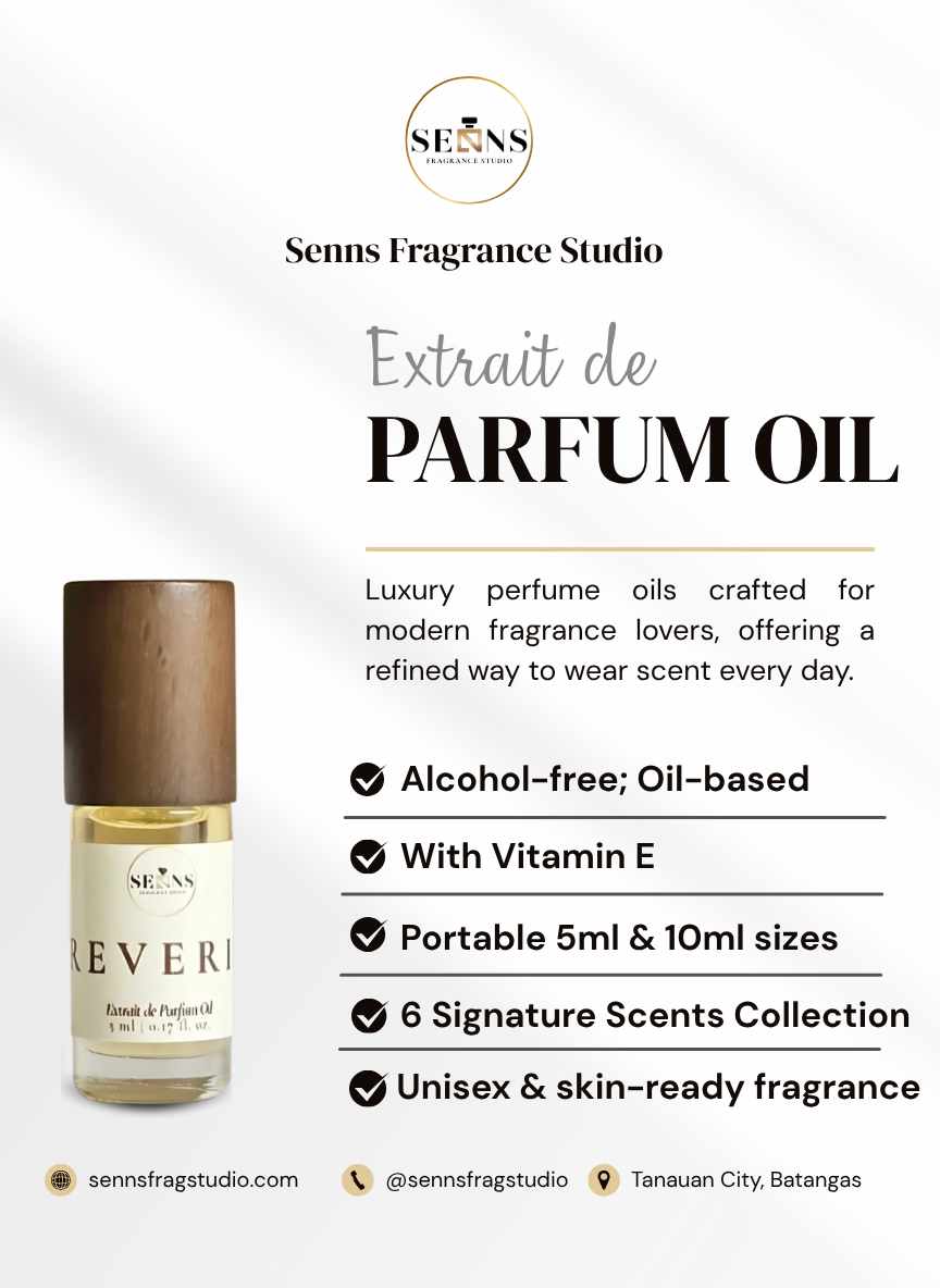 Reverie – Extrait de Parfum Oil | Luxury Perfume Oil (5ml & 10ml)