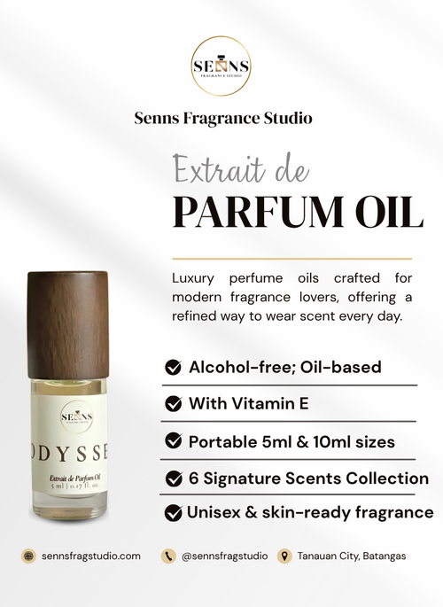 Odyssey– Extrait de Parfum Oil | Luxury Perfume Oil (5ml & 10ml)