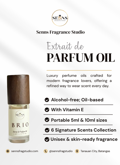Brio– Extrait de Parfum Oil | Luxury Perfume Oil (5ml & 10ml)