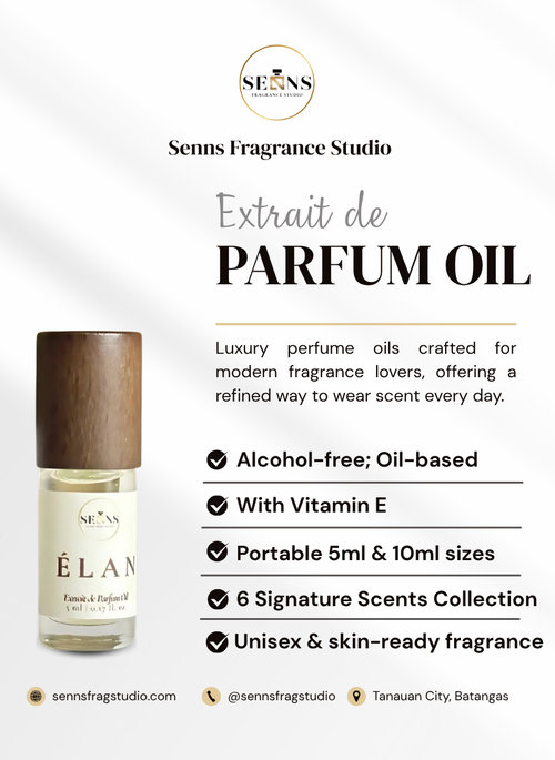 Élan – Extrait de Parfum Oil | Luxury Perfume Oil (5ml & 10ml)